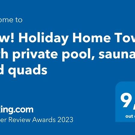 Holiday Home Tower With Private Pool, Sauna And Quads Smilcic Exterior photo